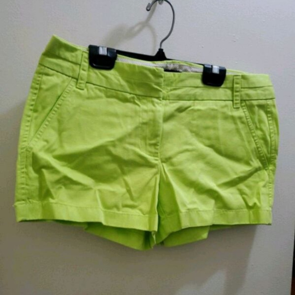 🆕 J.CREW - NWT  BRIGHT YELLOW SHORTS